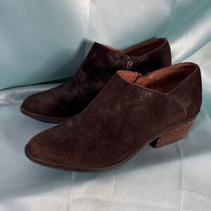 Lucky Brand Farryn Suede Booties